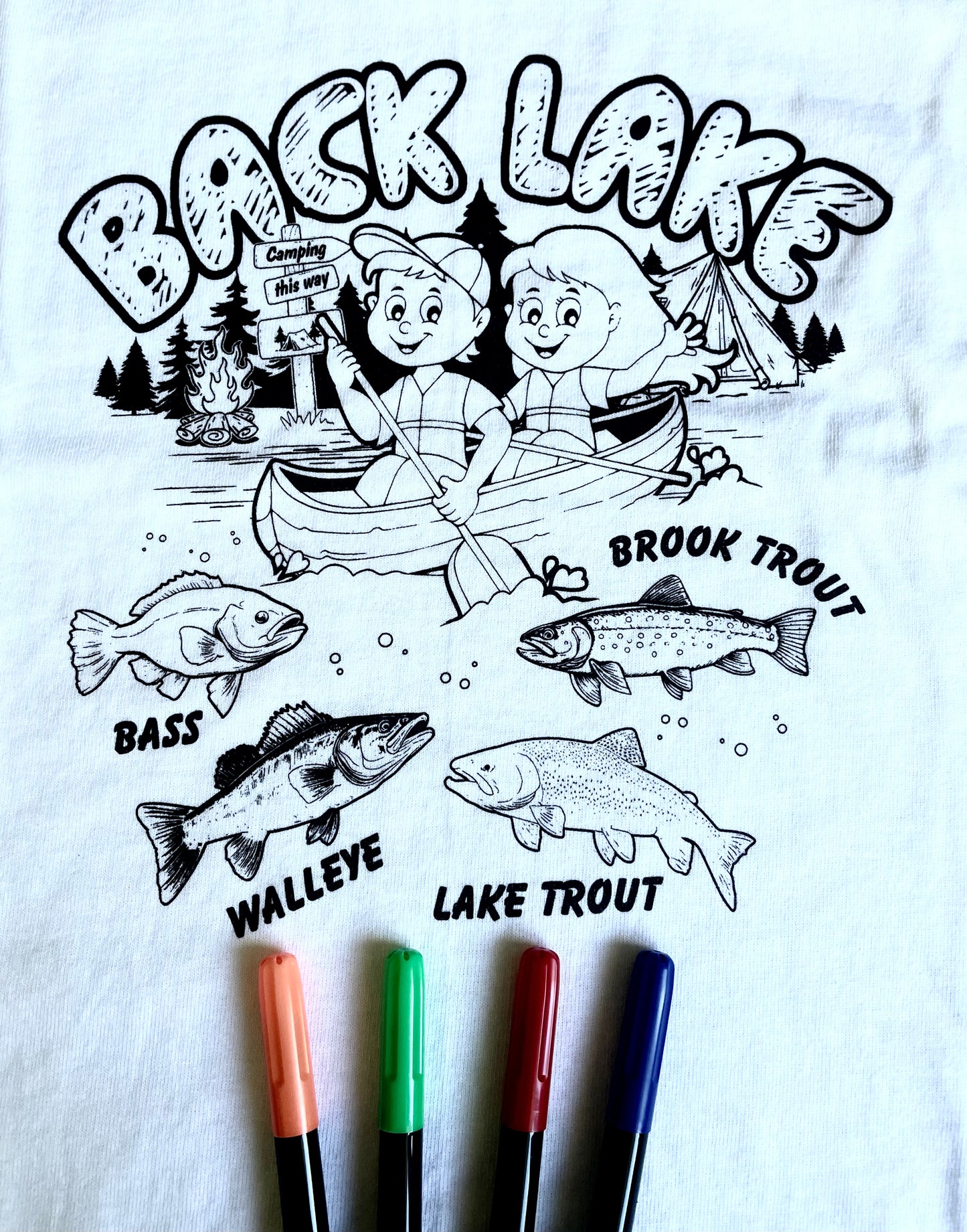 YOUTH COLOURING TEE (UNISEX)