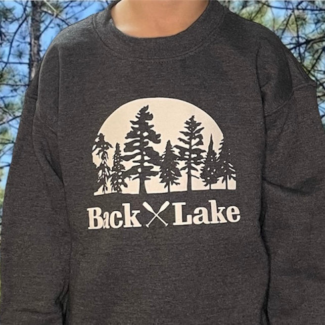 YOUTH TREE LINE FLEECE CREWNECK (UNISEX)