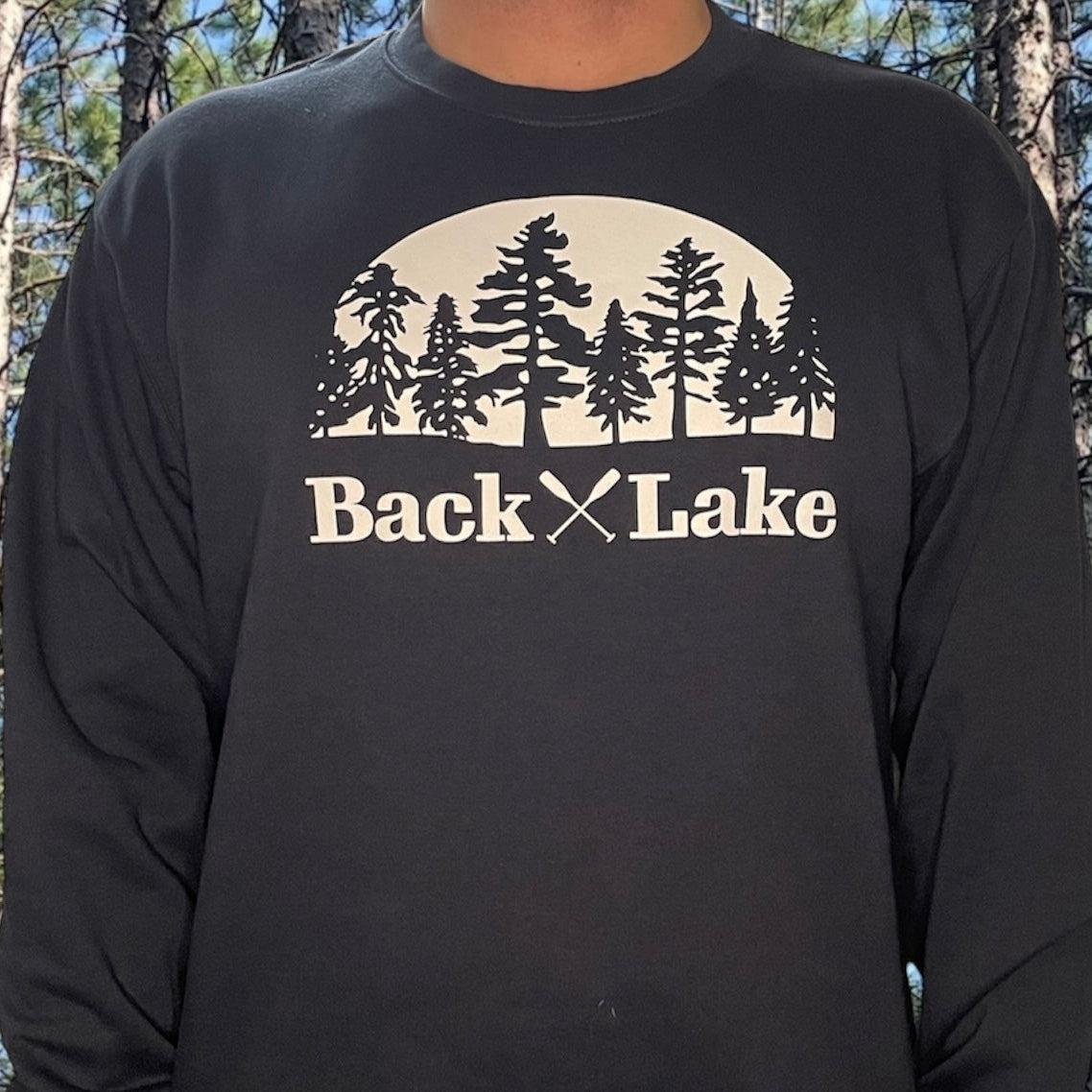 TREE LINE FLEECE CREWNECK (UNISEX)