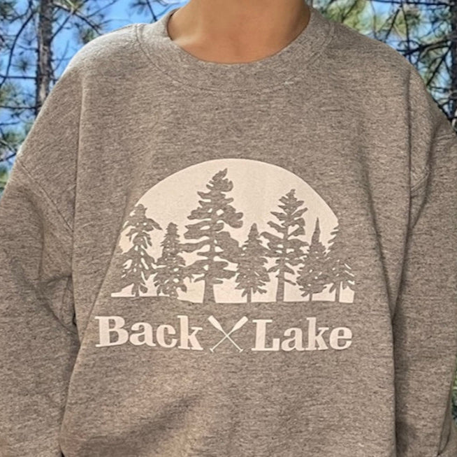 YOUTH TREE LINE FLEECE CREWNECK (UNISEX)