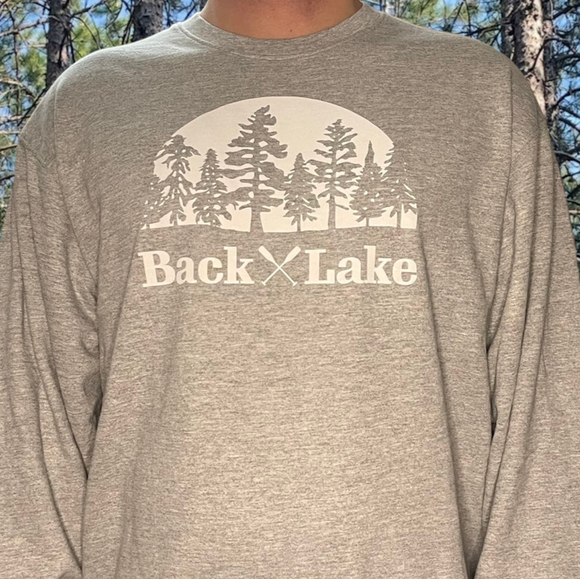 TREE LINE FLEECE CREWNECK (UNISEX)