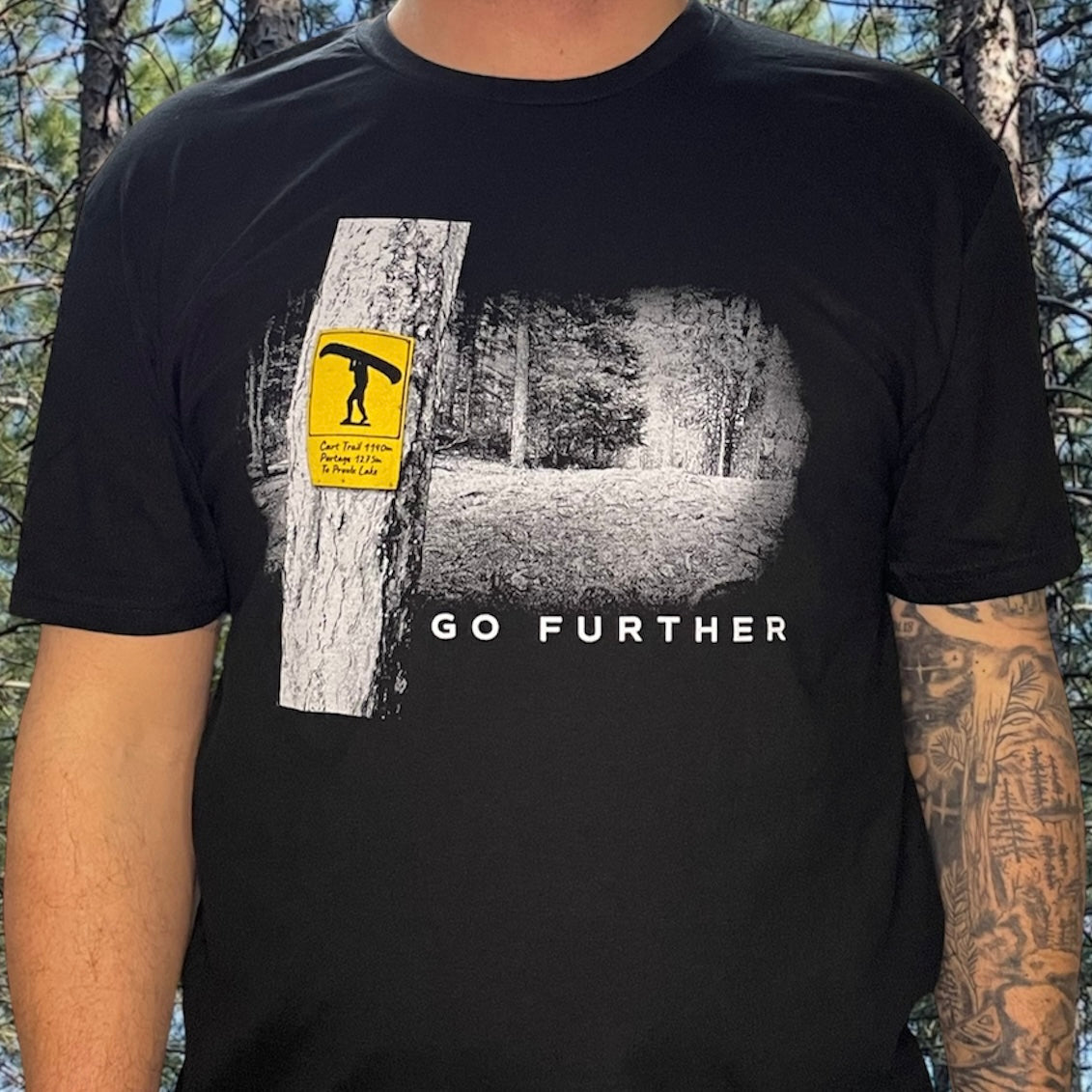 GO FURTHER PORTAGE TEE (UNISEX)