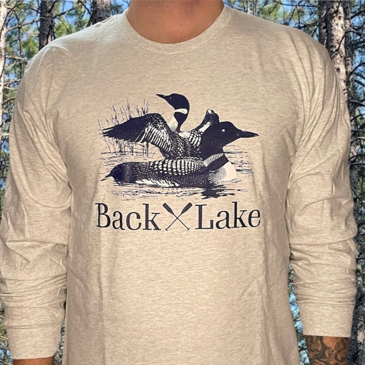 LOON LONG SLEEVE (UNISEX) ASH
