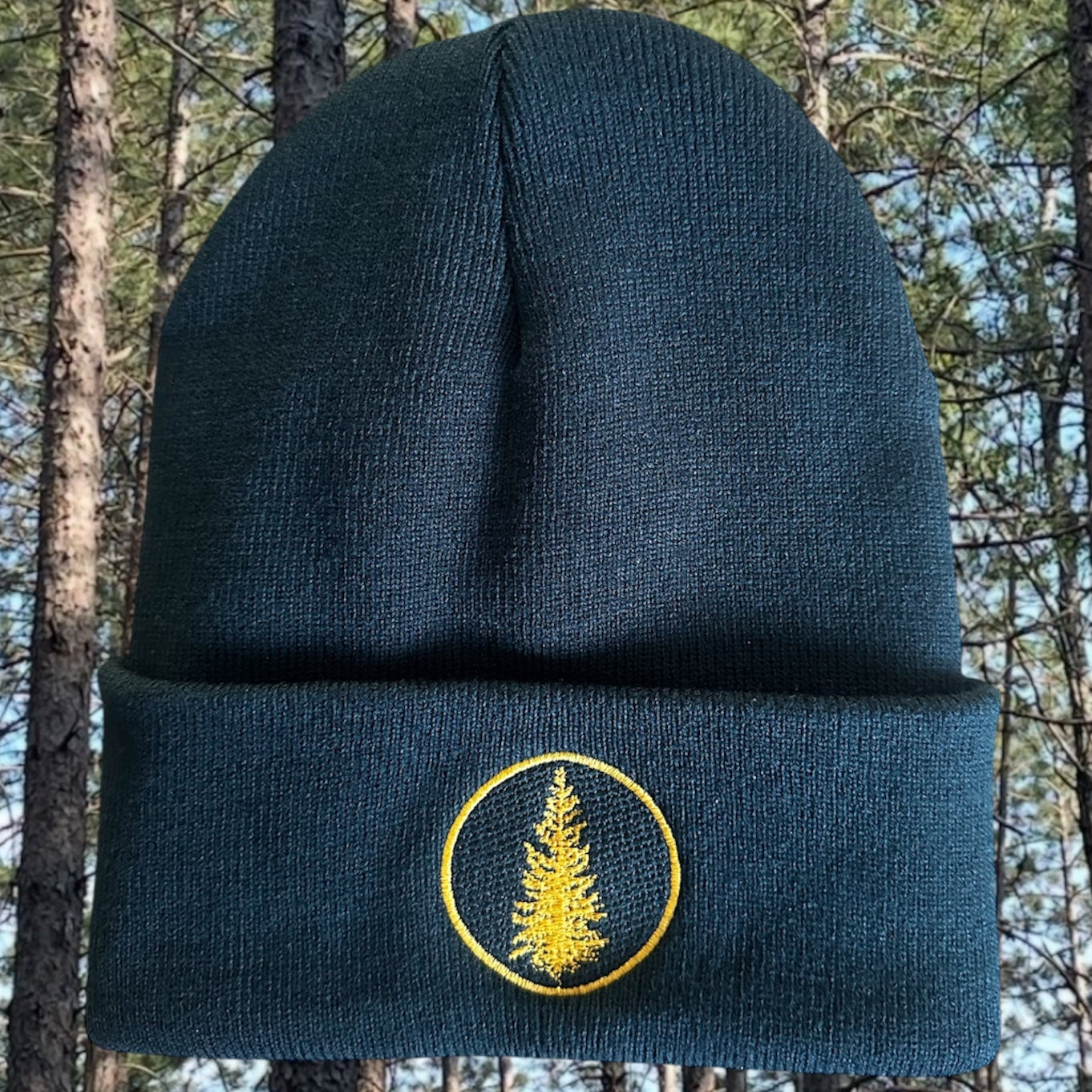 GOLD TAMARACK FLEECE LINED TOQUE