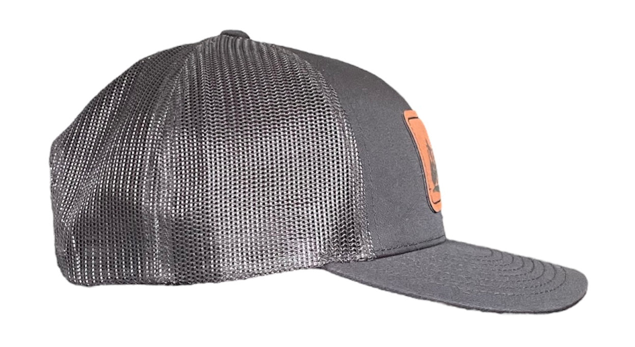 Tree Line Trucker - Leather Patch