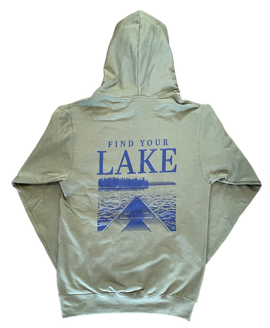 Find Your Lake - Canoe Hoodie