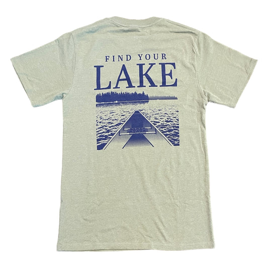 Find Your Lake - Canoe Tee