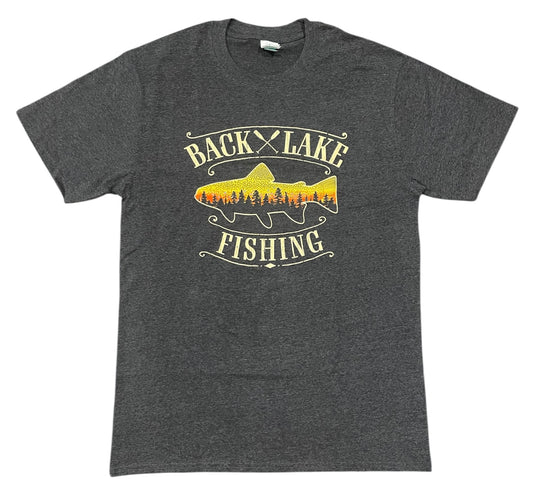 Back Lake Fishing Tee - Brook Trout