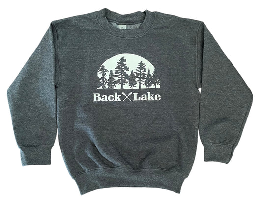 Youth Tree Line Fleece Crewneck