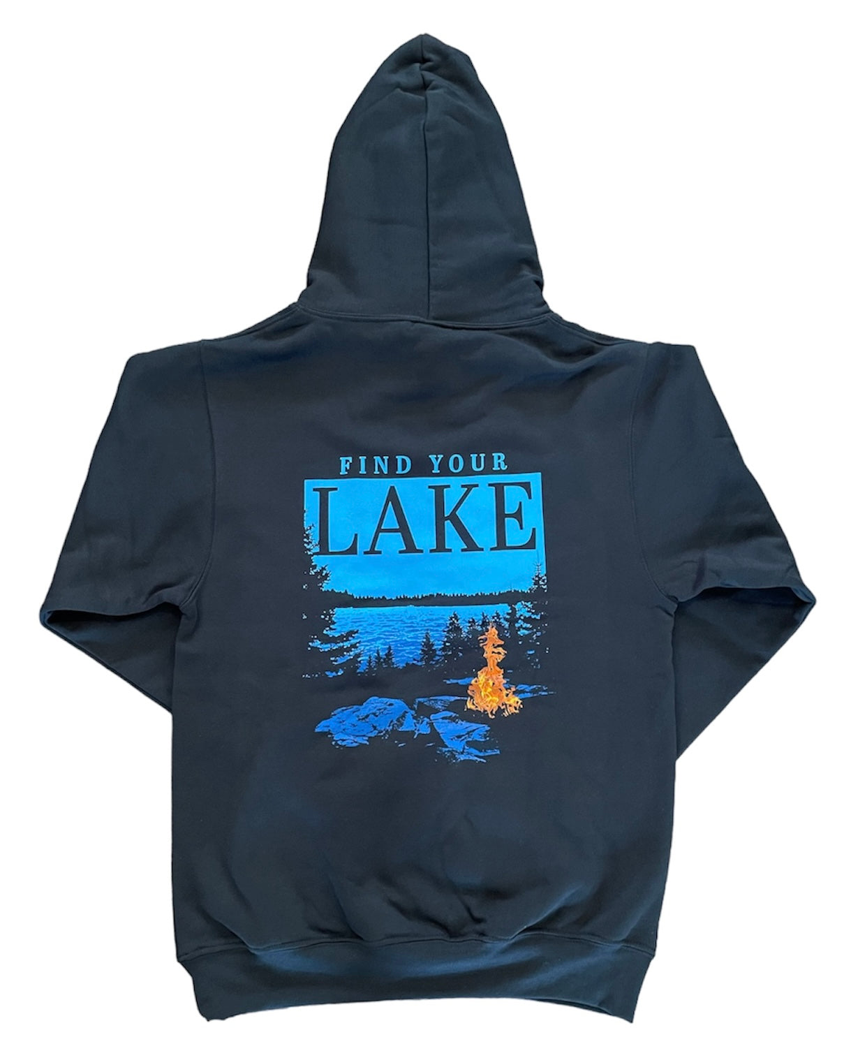 Find Your Lake - Campfire Hoodie