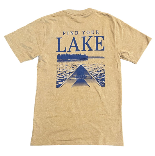 Find Your Lake - Canoe Tee