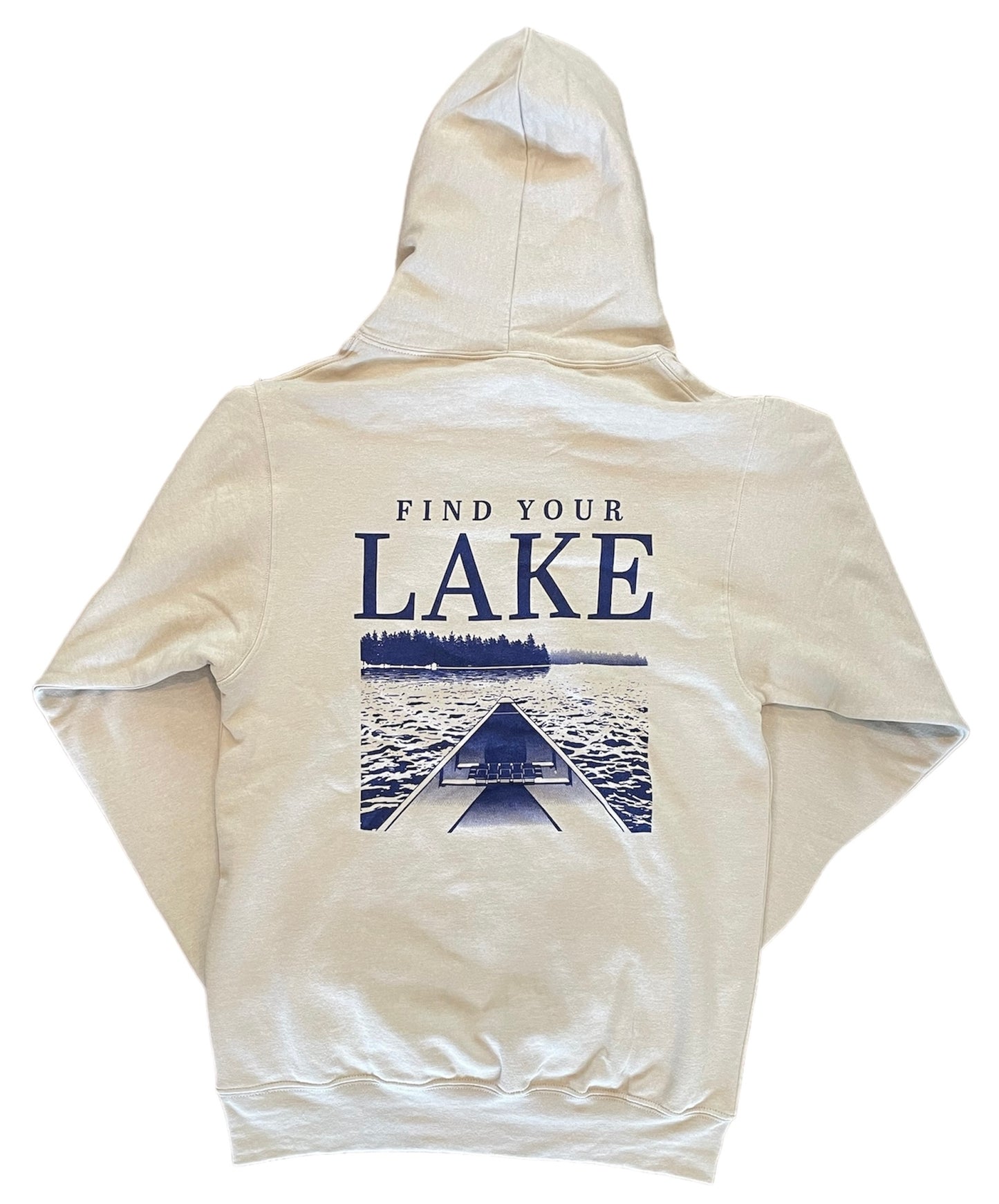 Find Your Lake - Canoe Hoodie