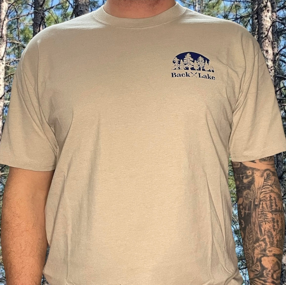 FIND YOUR LAKE CANOE TEE (UNISEX) SAND