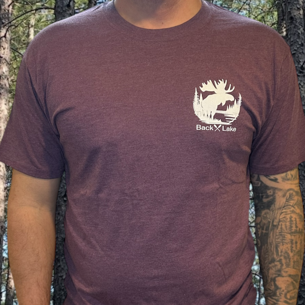 MOOSE TEE (UNISEX) EGGPLANT