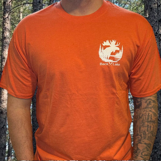MOOSE TEE (UNISEX) ORANGE