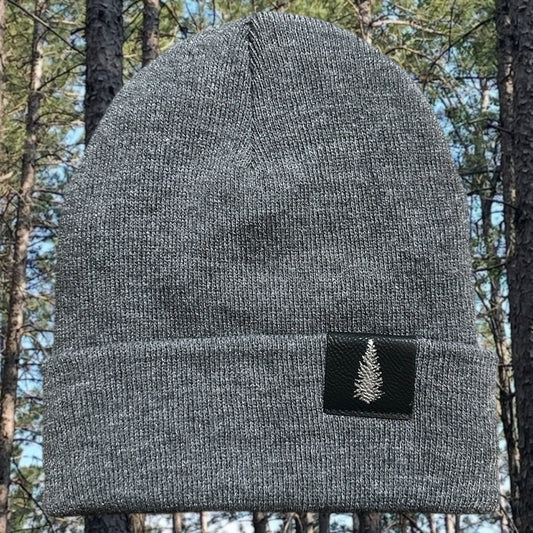 TAMARACK LEATHER PATCH FLEECE LINED TOQUE