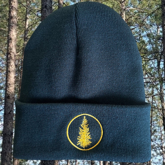 GOLD TAMARACK FLEECE LINED TOQUE